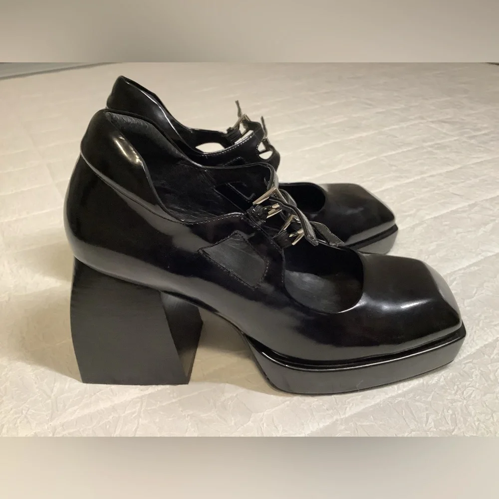Jeffrey Campbell Platform Mary Janes Size 10